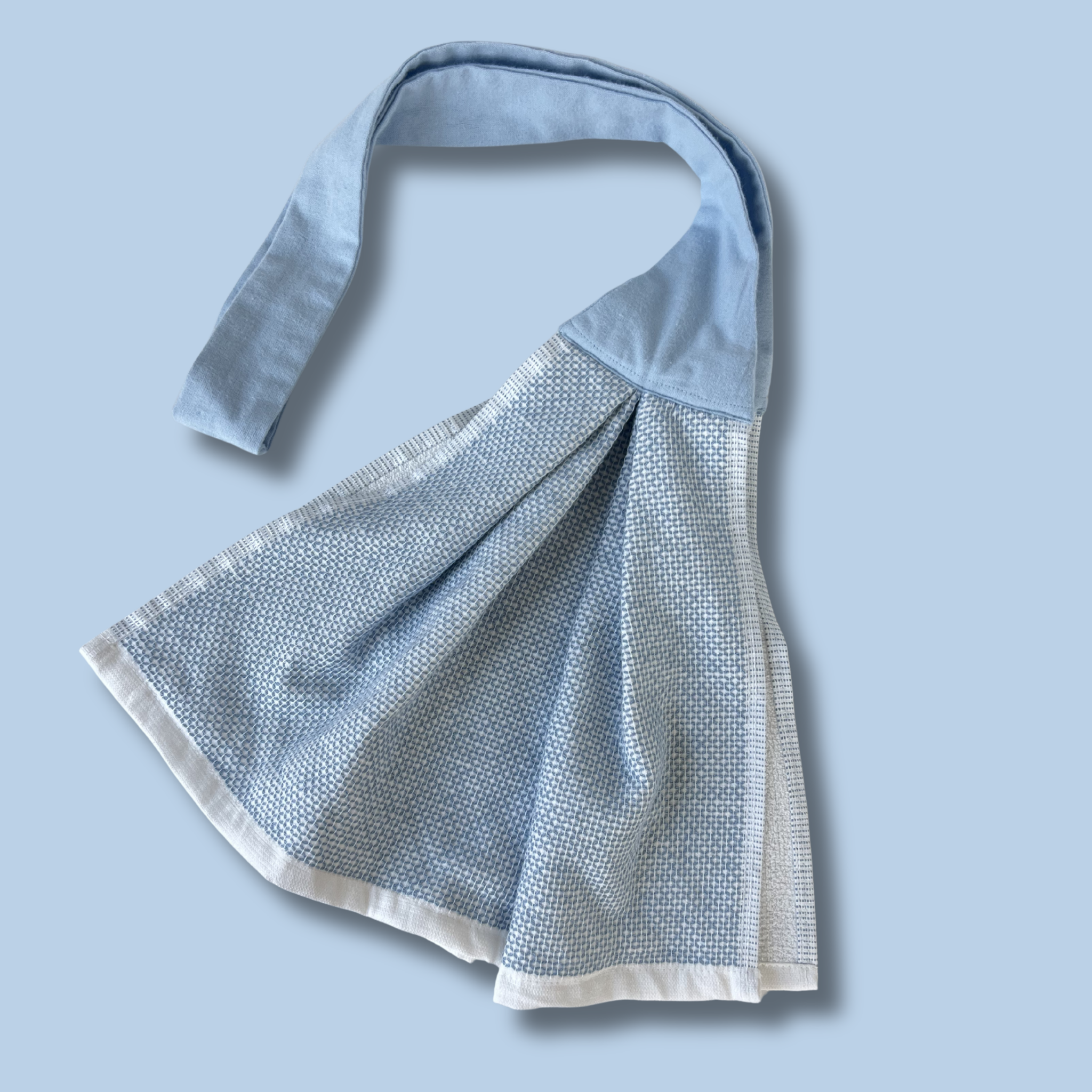 Handii Neck Towel, Hand towel in Blue – soft, absorbent hands-free kitchen towel